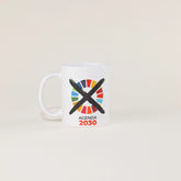 Taza agenda 2030 y taza cruces
