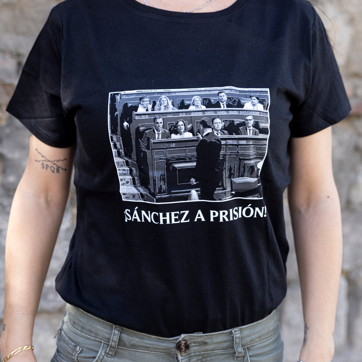 Camiseta "Sanchez a Prisión" Mujer