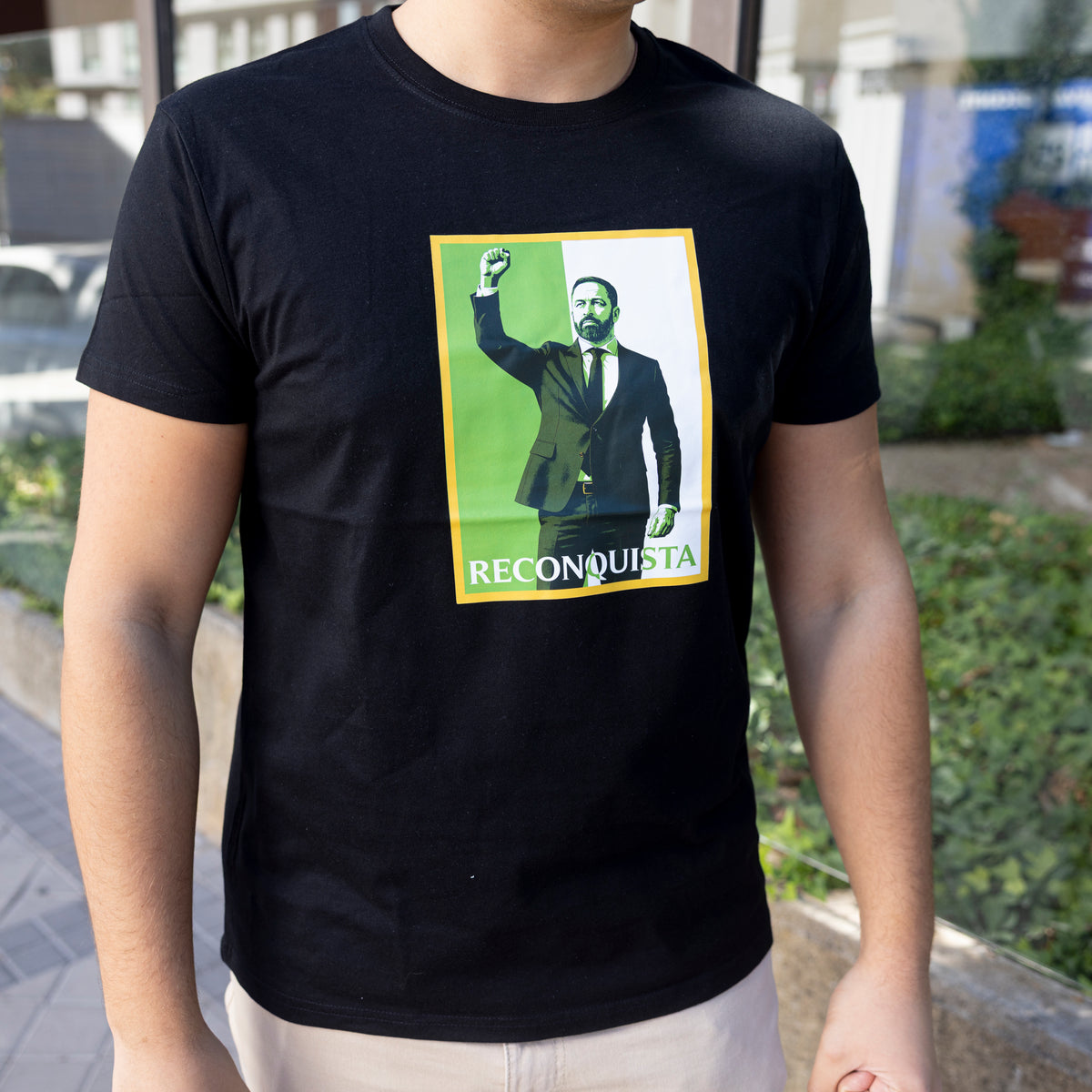 Camiseta "Reconquista Abascal" Hombre