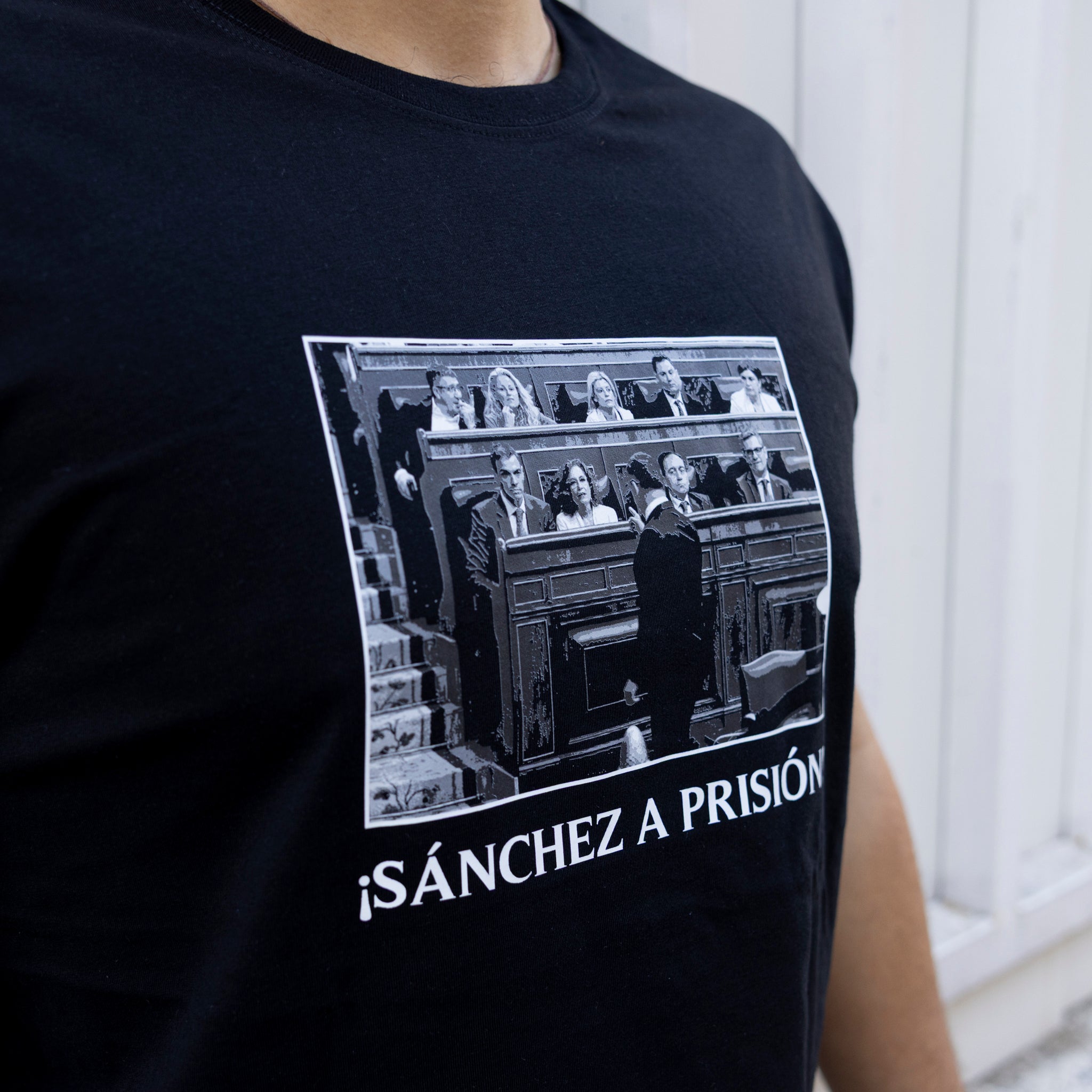 Camiseta "Sanchez a Prisión" Hombre