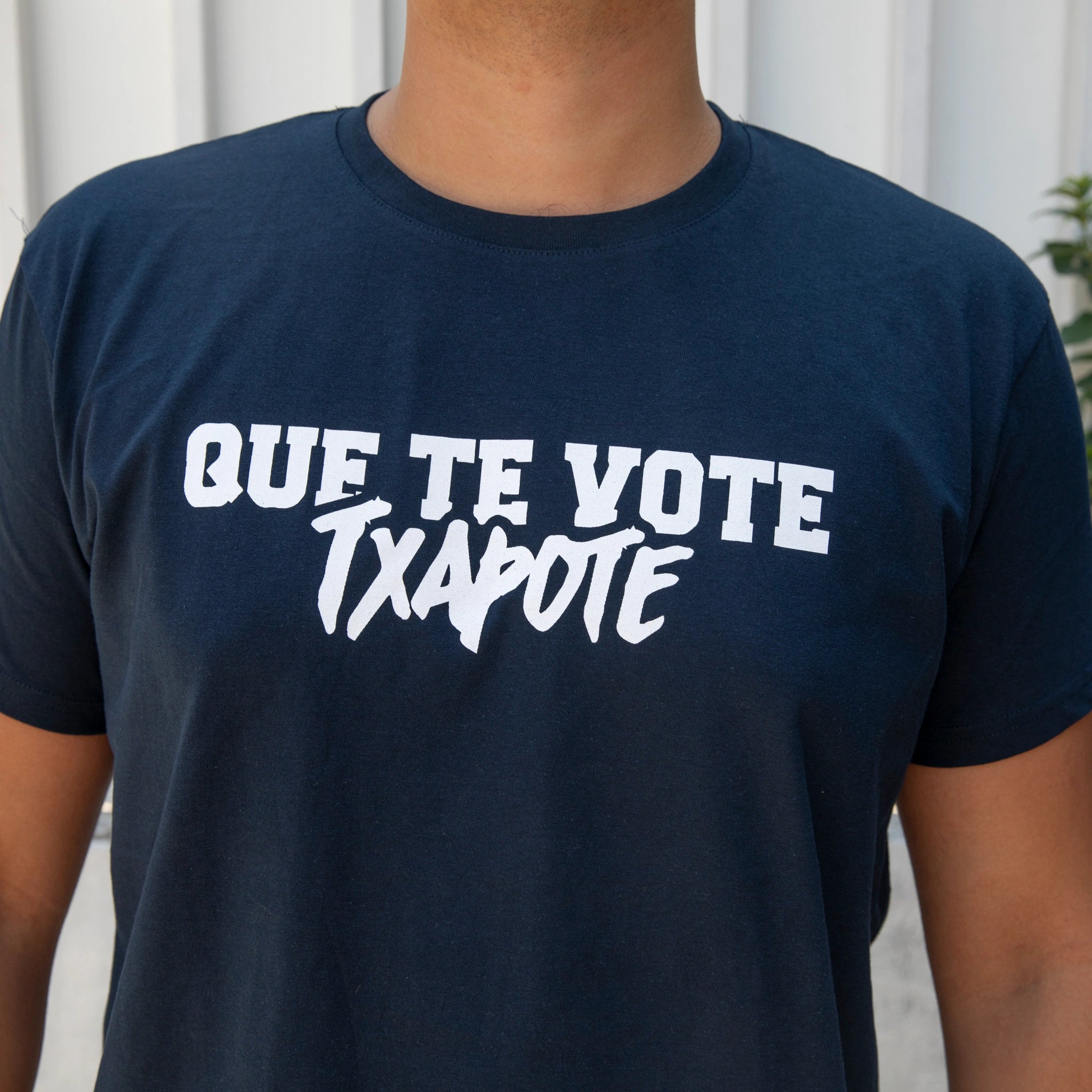 Camiseta "Que te vote Txapote" hombre