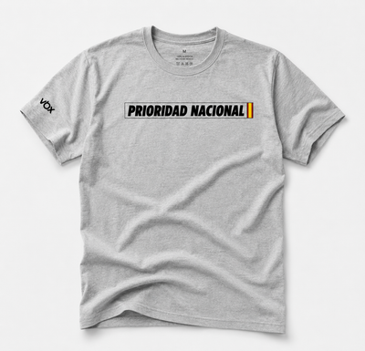 Camiseta PRIORIDAD NACIONAL